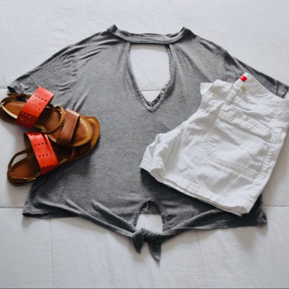 Charlotte Russe Gray shirt